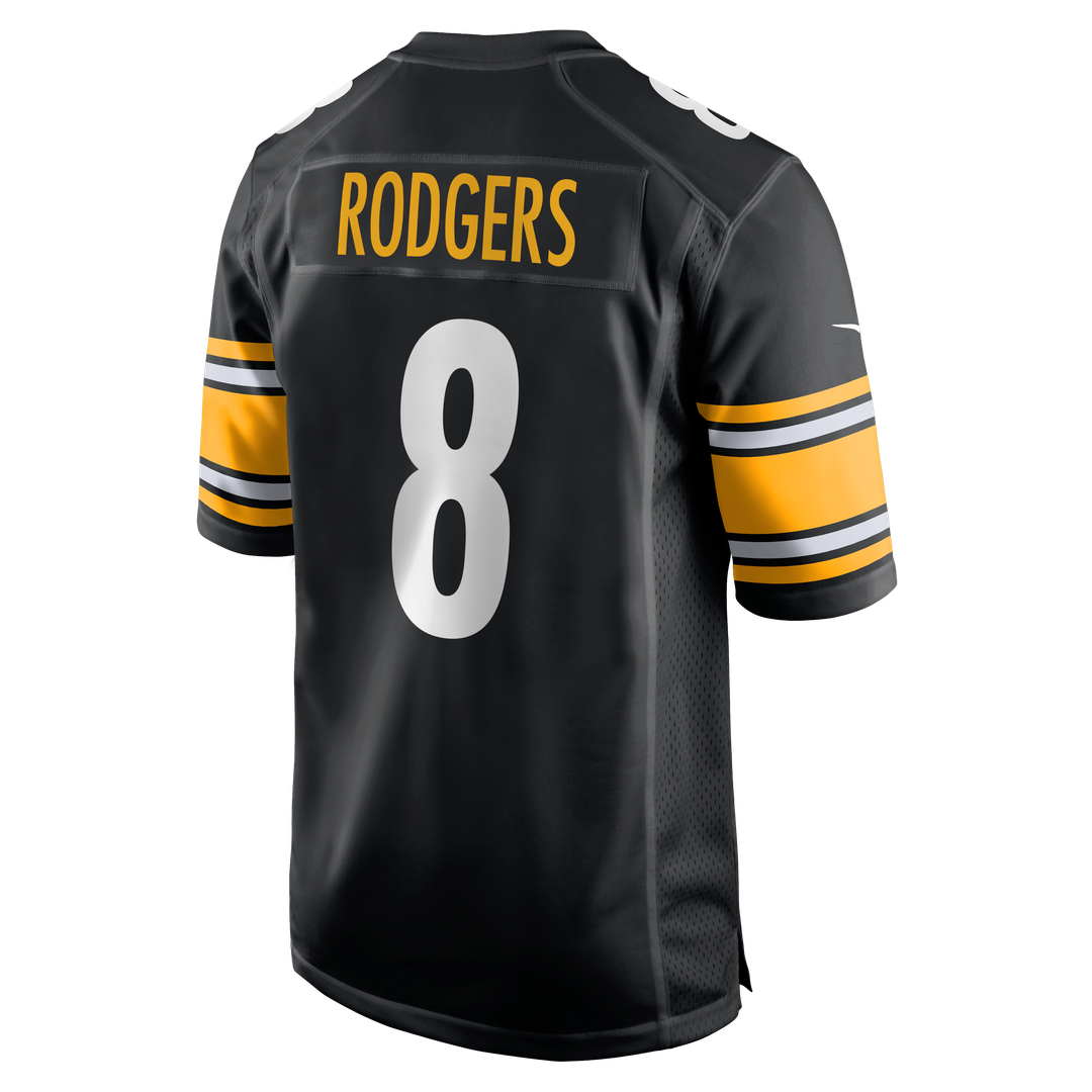 Aaron Rodgers Pittsburgh Steelers Nike Gold Alternate 1933 Throwback Game Jersey