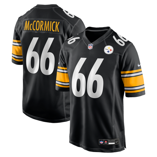 Mason McCormick Pittsburgh Steelers Nike Black Game Jersey