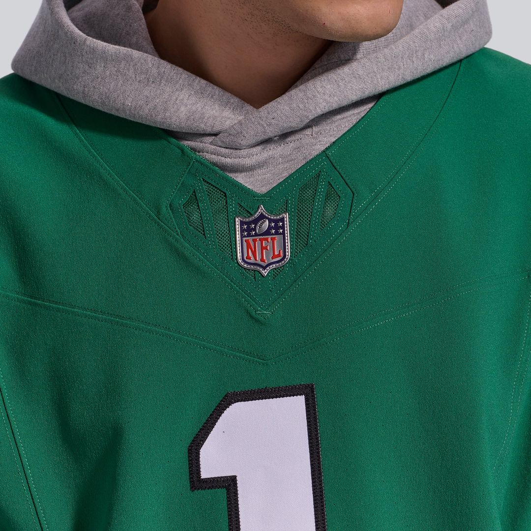 Jalen Hurts Philadelphia Eagles Nike Midnight Green Team Vapor F.U.S.E. Elite Jersey