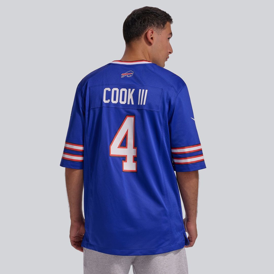 James Cook III Buffalo Bills Nike Royal Team Game Jersey