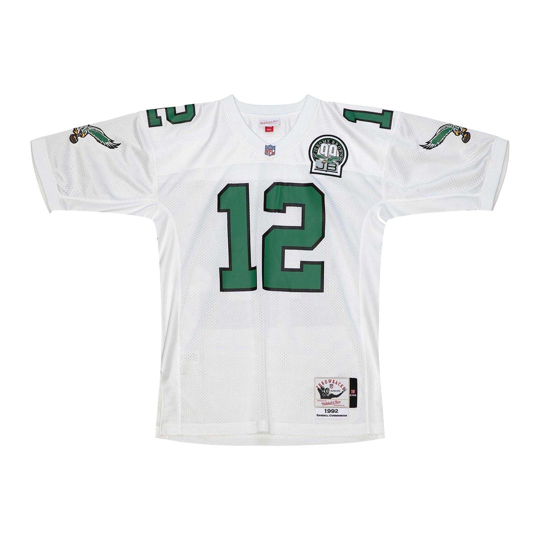 Randall Cunningham Philadelphia Eagles 1992 Mitchell & Ness White Authentic Throwback Retired Player Jersey