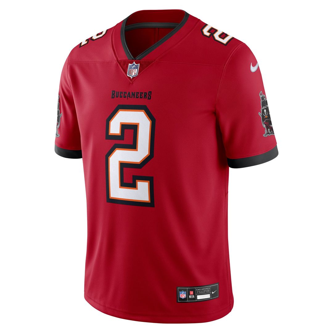 Emeka Egbuka Tampa Bay Buccaneers Nike Red Vapor Untouchable Stitched Limited Jersey