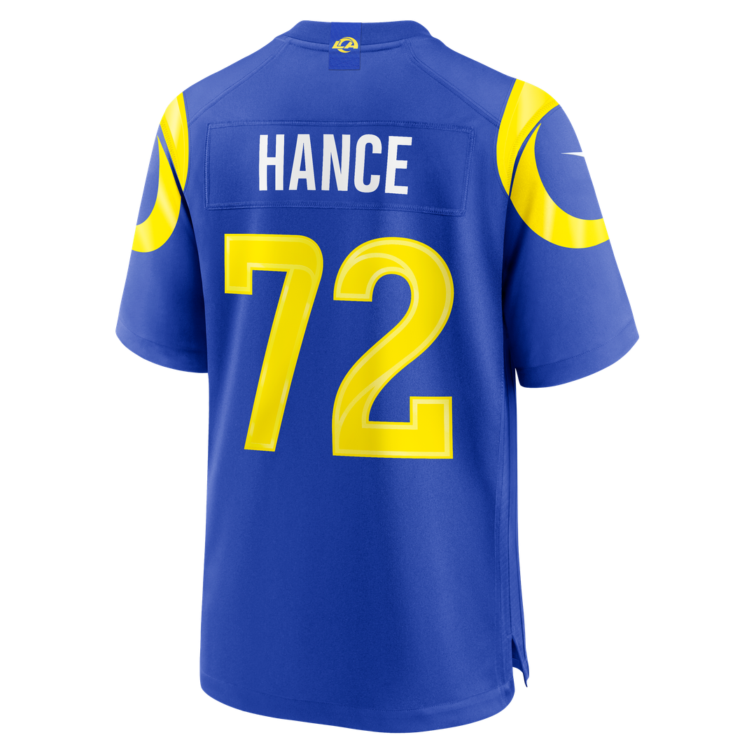Blake Hance Los Angeles Rams Nike Royal Team Game Jersey