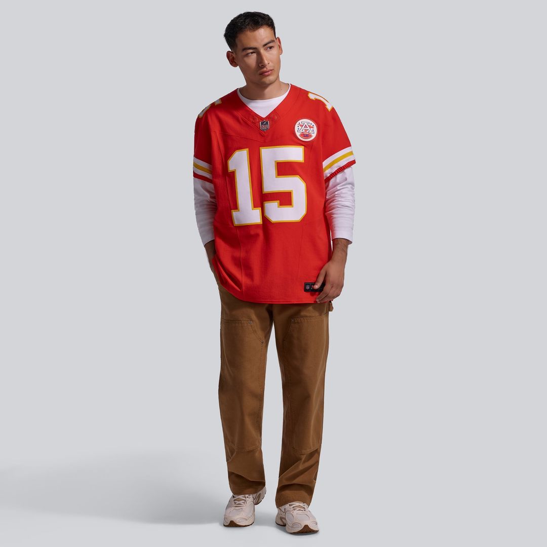 Patrick Mahomes Kansas City Chiefs Nike Red Team Vapor F.U.S.E. Elite Jersey