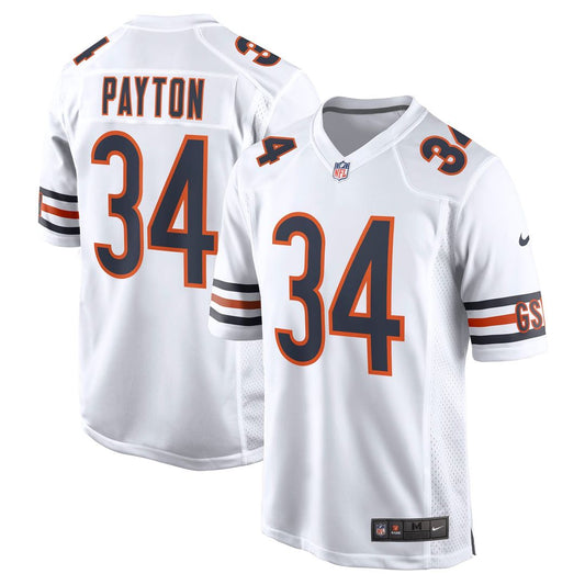 Walter Payton Chicago Bears Nike White Retired Player Away Game Jersey