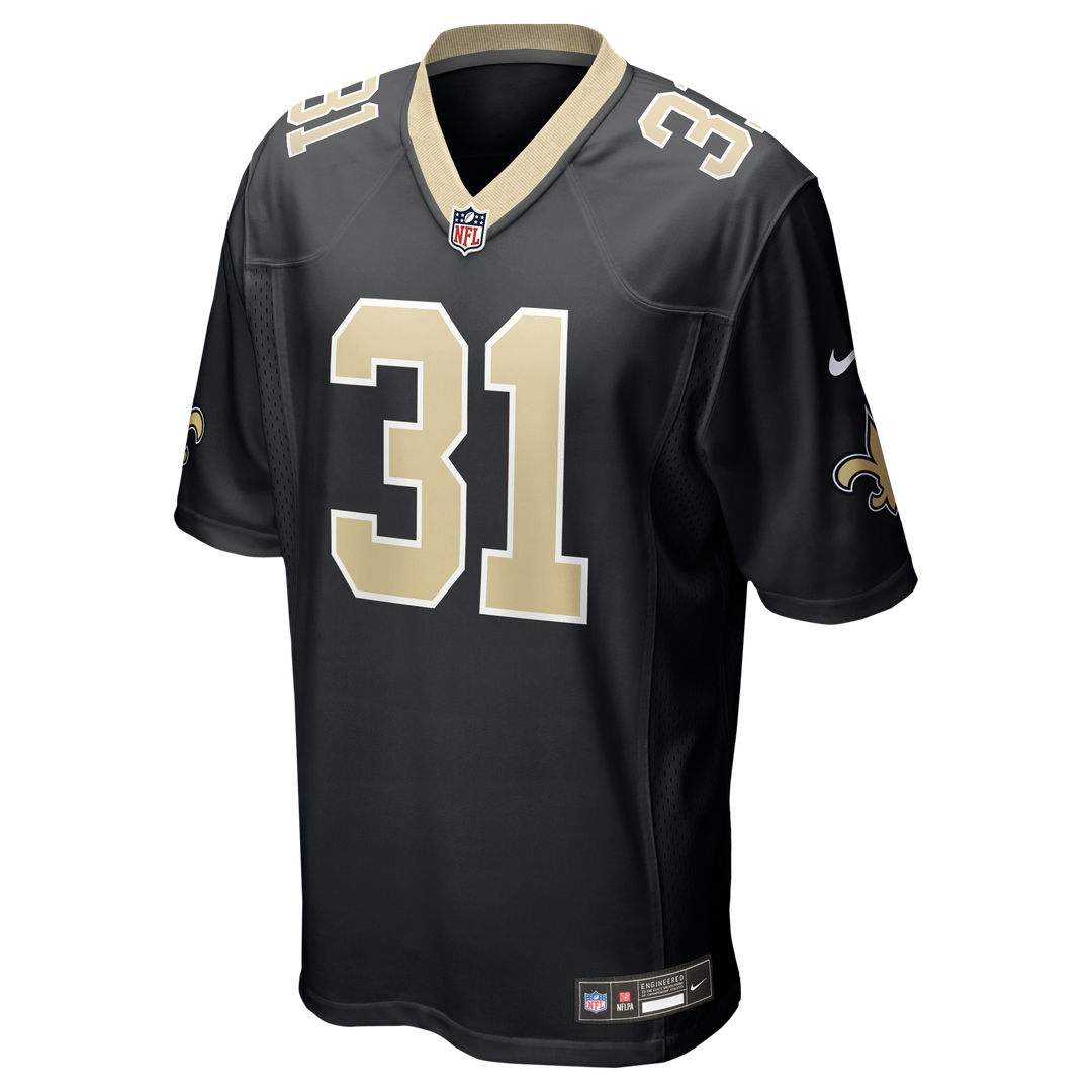 Jordan Howden New Orleans Saints Nike Black Team Game Jersey