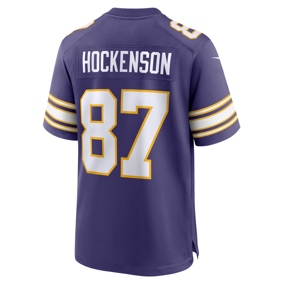 T.J. Hockenson Minnesota Vikings Nike Purple Classic Player Game Jersey