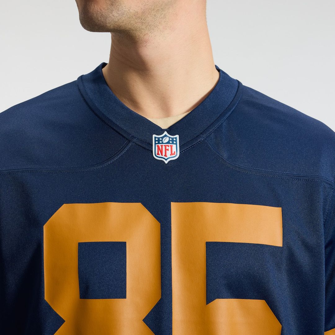 Tucker Kraft Green Bay Packers Nike Navy Alternate Game Jersey