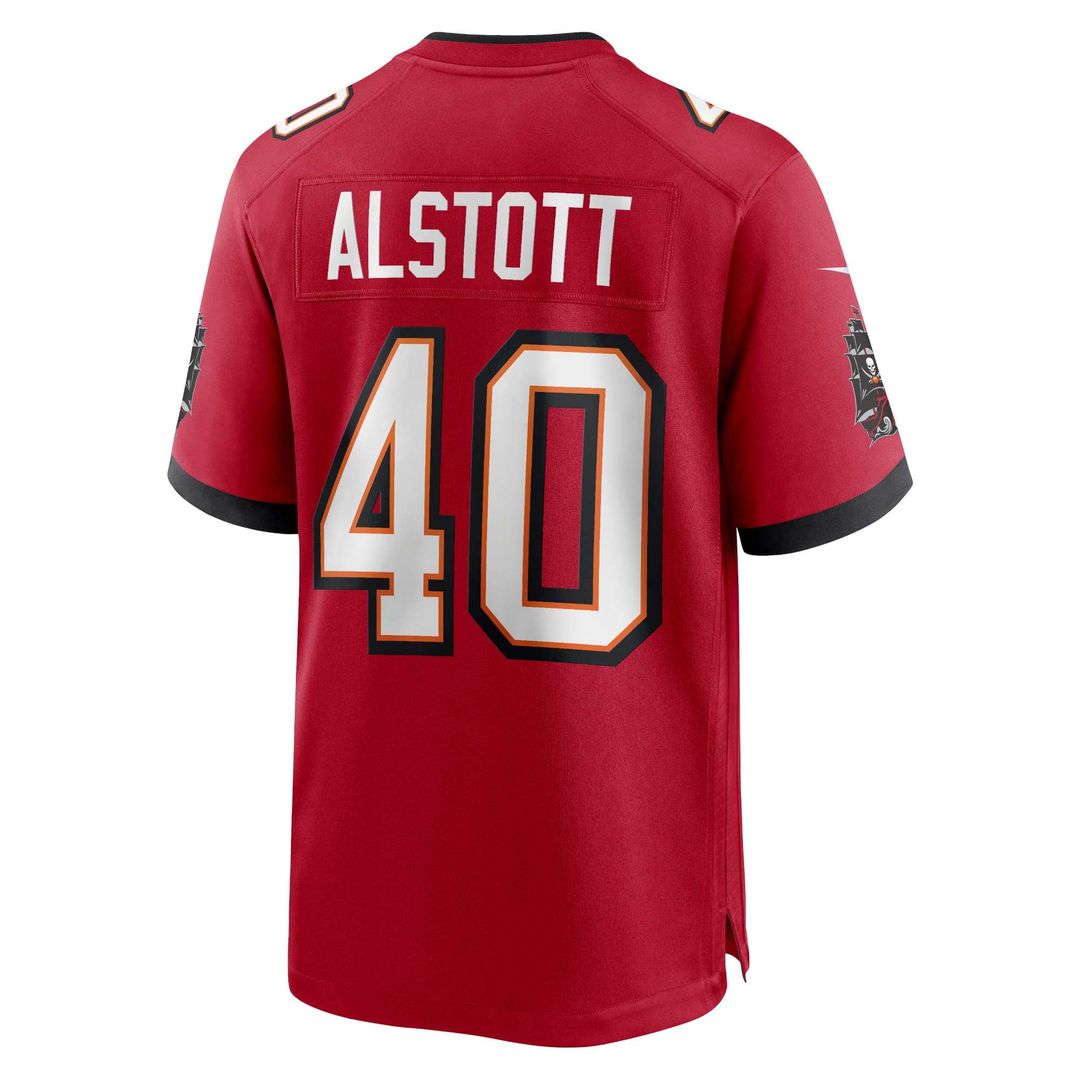 Mike Alstott Tampa Bay Buccaneers Nike Red Retired Player Game Jersey
