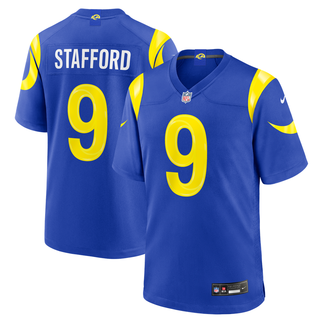 Matthew Stafford Los Angeles Rams Nike Royal Team Game Player Jersey