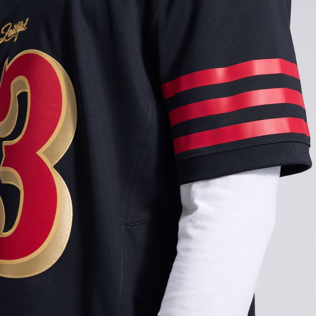 Brock Purdy San Francisco 49ers Nike Black Rivalries Collection Stitched Limited Jersey