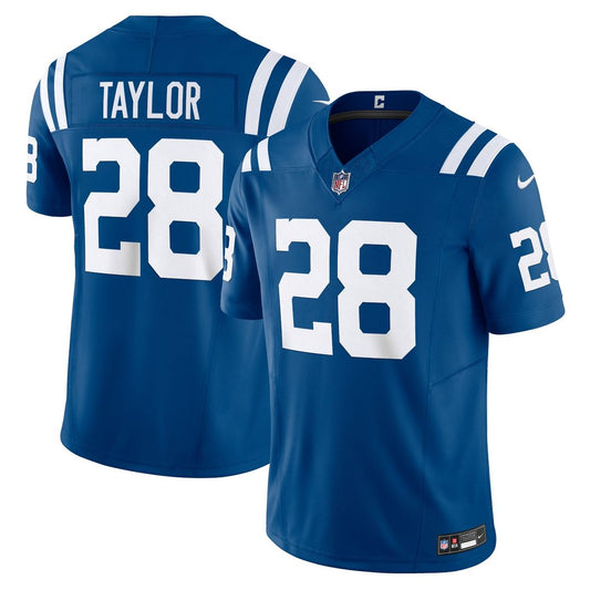 Jonathan Taylor Indianapolis Colts Nike Royal Vapor F.U.S.E. Limited Jersey