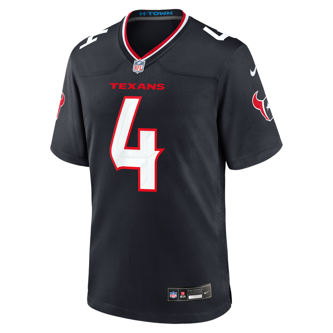 Woody Marks Houston Texans Nike Navy Team Game Jersey
