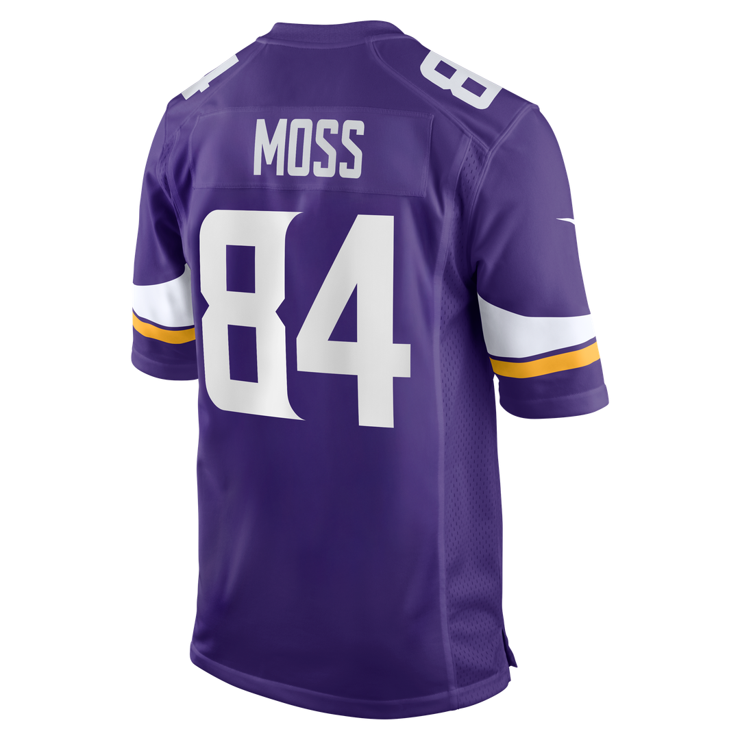 Randy Moss Minnesota Vikings Nike Purple Game Retired Player Jersey