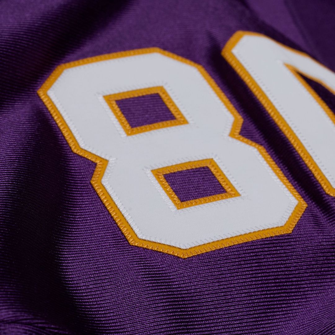 Cris Carter Minnesota Vikings Mitchell & Ness Purple 2001 Authentic Throwback Jersey