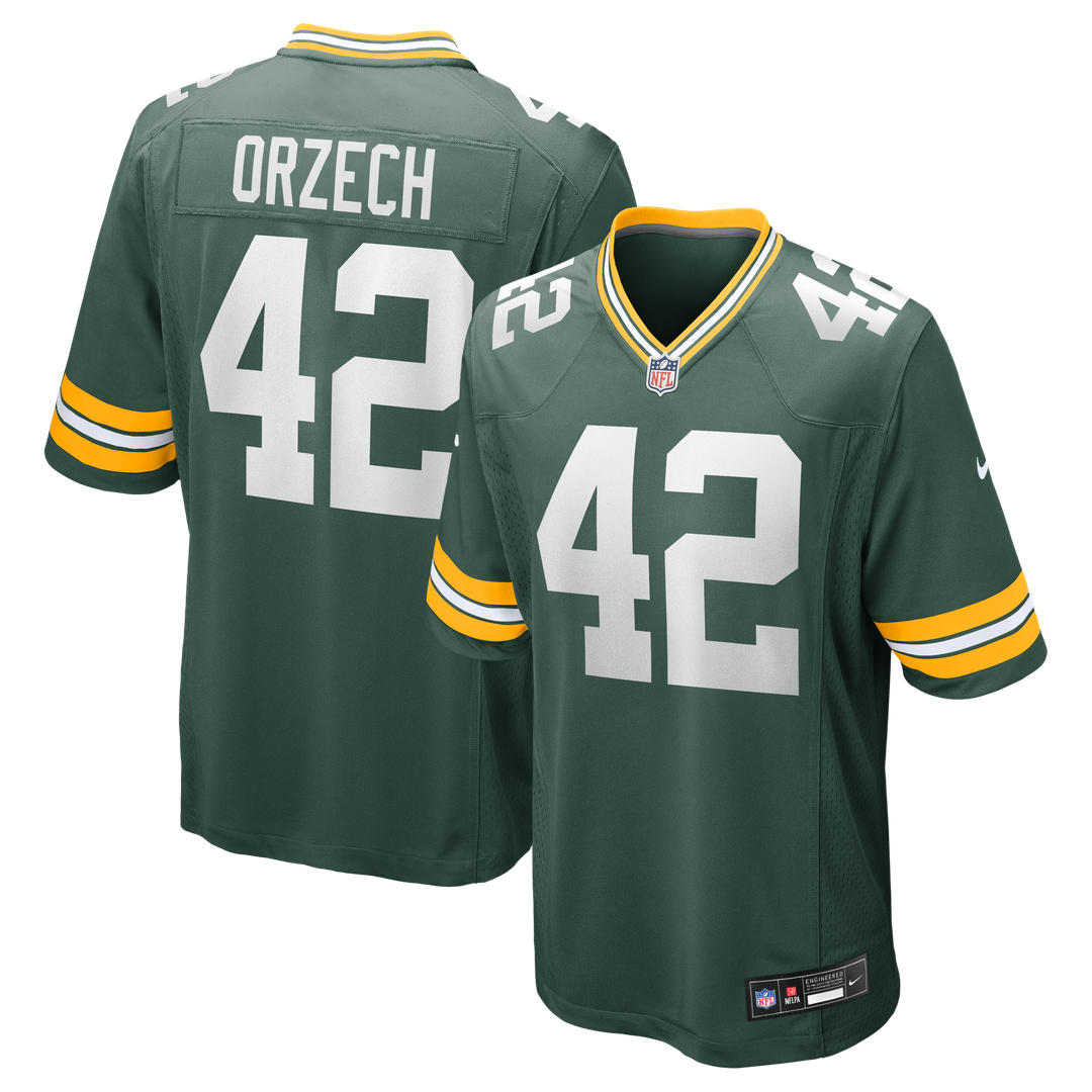 Matt Orzech Green Bay Packers Nike Green Game Jersey
