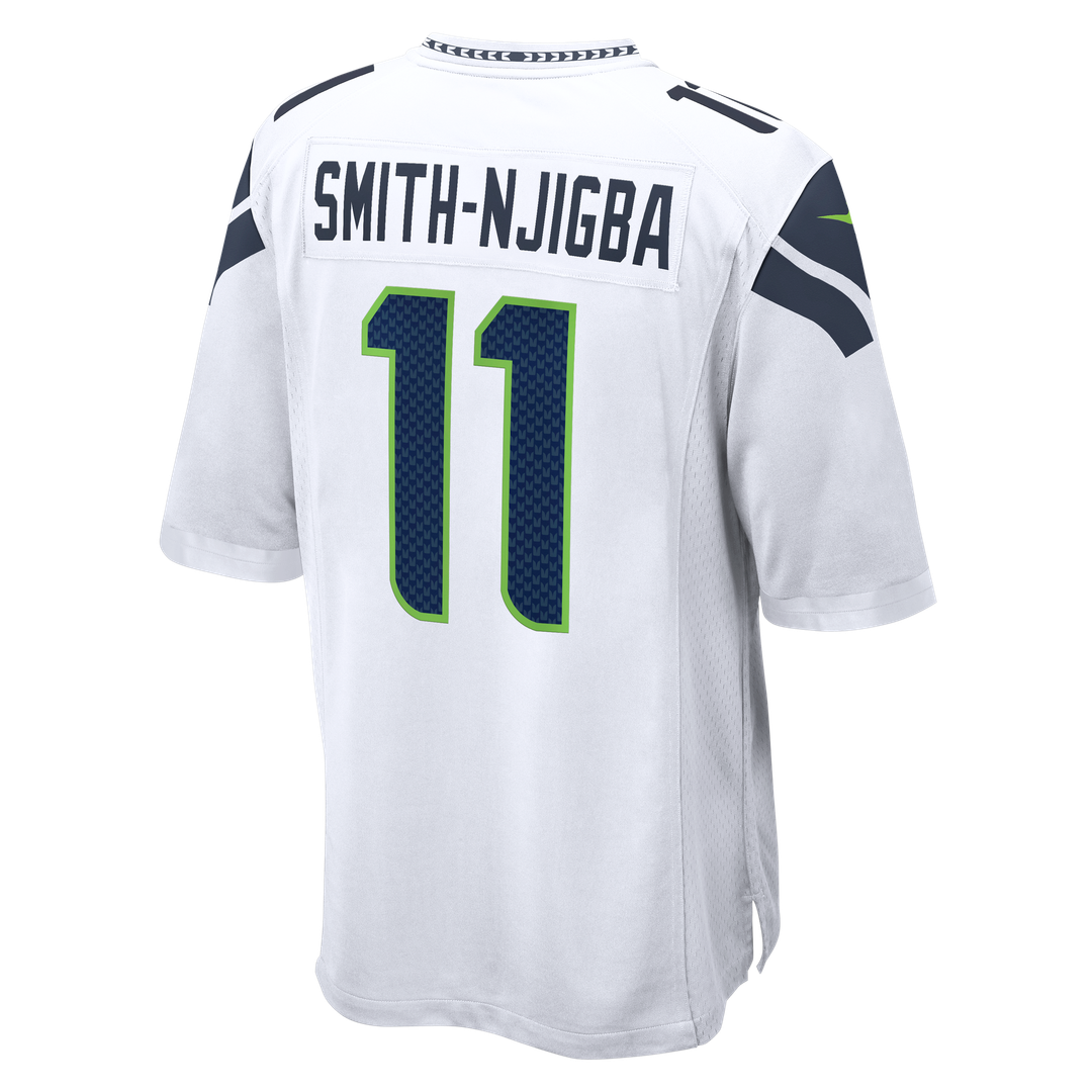 Jaxon Smith-Njigba Seattle Seahawks Nike White Game Jersey