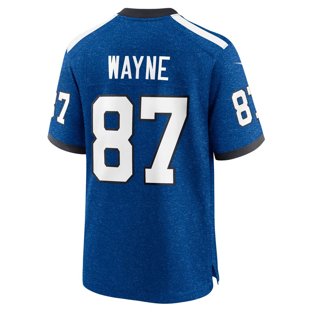 Reggie Wayne Indianapolis Colts Nike Blue Retired Player Alternate Game Jersey