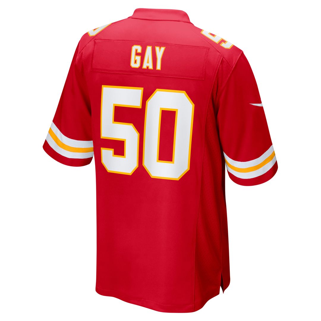 Willie Gay Kansas City Chiefs Nike Red Game Jersey