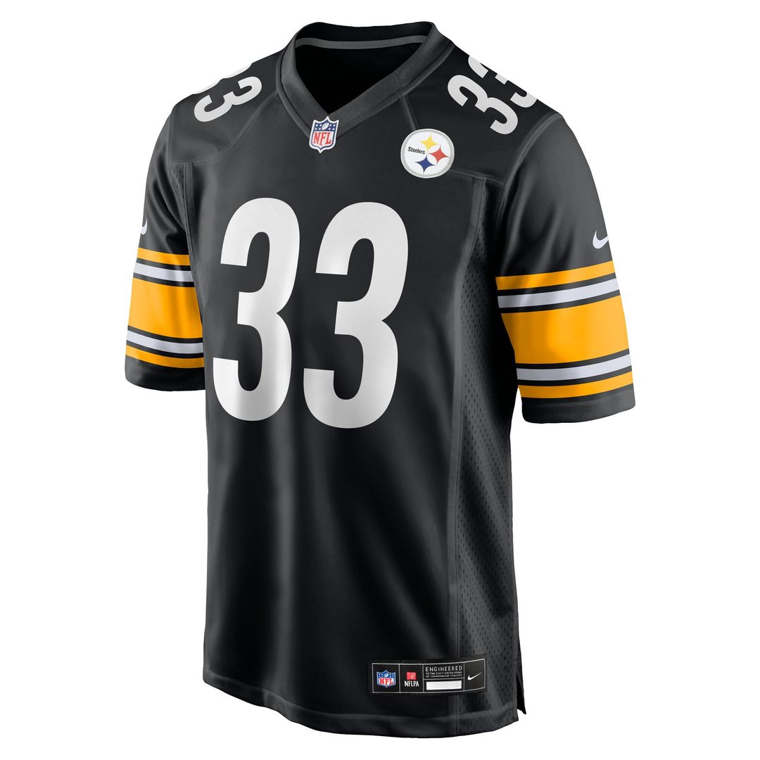 Jack Sawyer Pittsburgh Steelers Nike Black Team Game Jersey