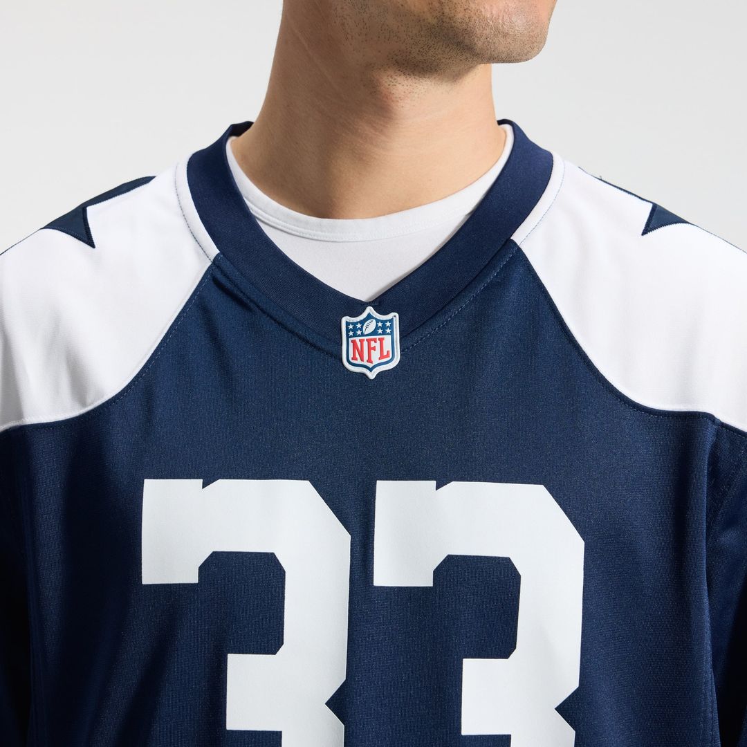 Javonte Williams Dallas Cowboys Nike Navy Alternate Game Jersey