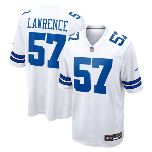 Malachi Lawrence Dallas Cowboys Nike White Game Jersey