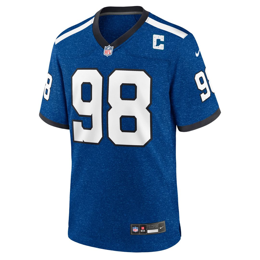 Tony Siragusa Indianapolis Colts Nike Blue Retired Player Alternate Game Jersey