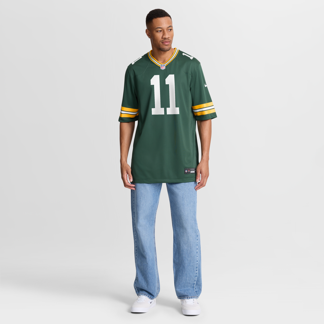 Jayden Reed Green Bay Packers Nike Green Game Jersey