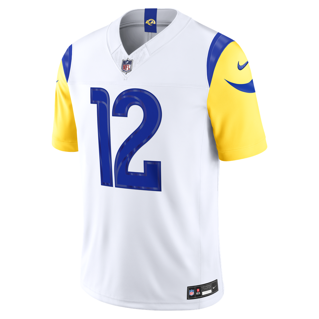 Puka Nacua Los Angeles Rams Nike Royal Team Vapor F.U.S.E. Stitched Limited Jersey