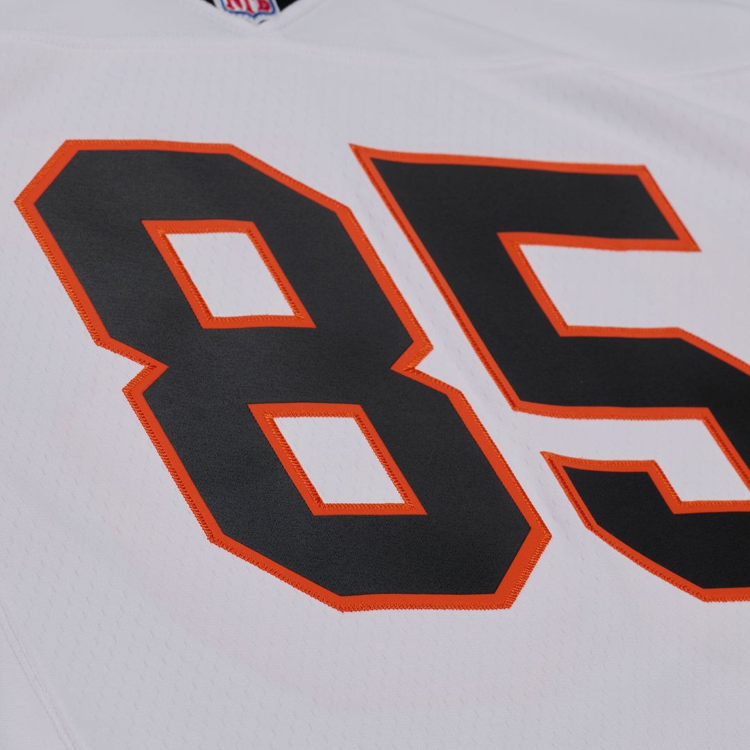 Chad Johnson Cincinnati Bengals Mitchell & Ness White 2001 Legacy Replica Player Jersey