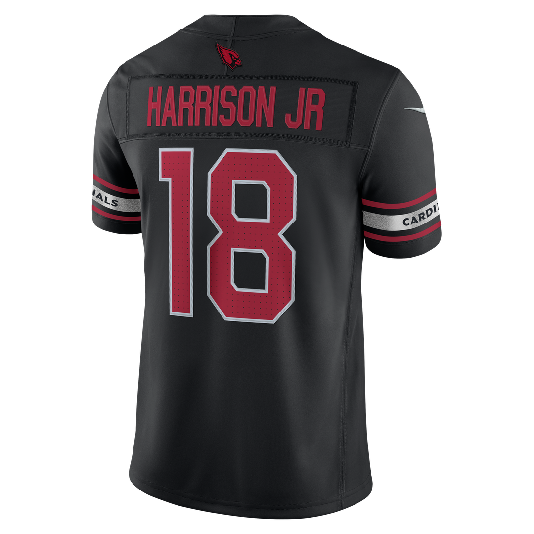 Marvin Harrison Jr. Arizona Cardinals Nike Black Alternate Vapor F.U.S.E. Stitched Limited Jersey
