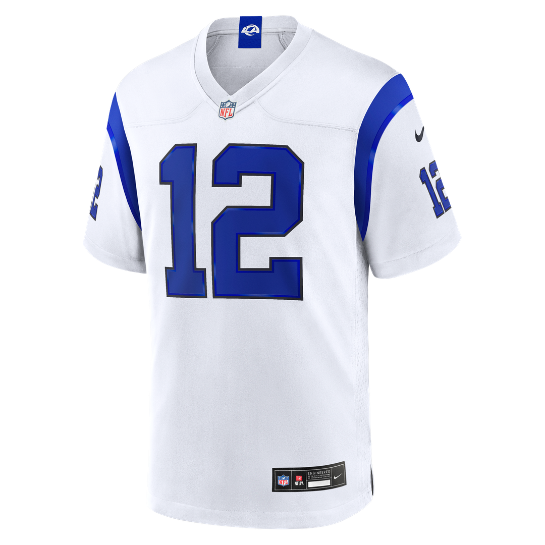 Puka Nacua Los Angeles Rams Nike Fearsome White Game Jersey