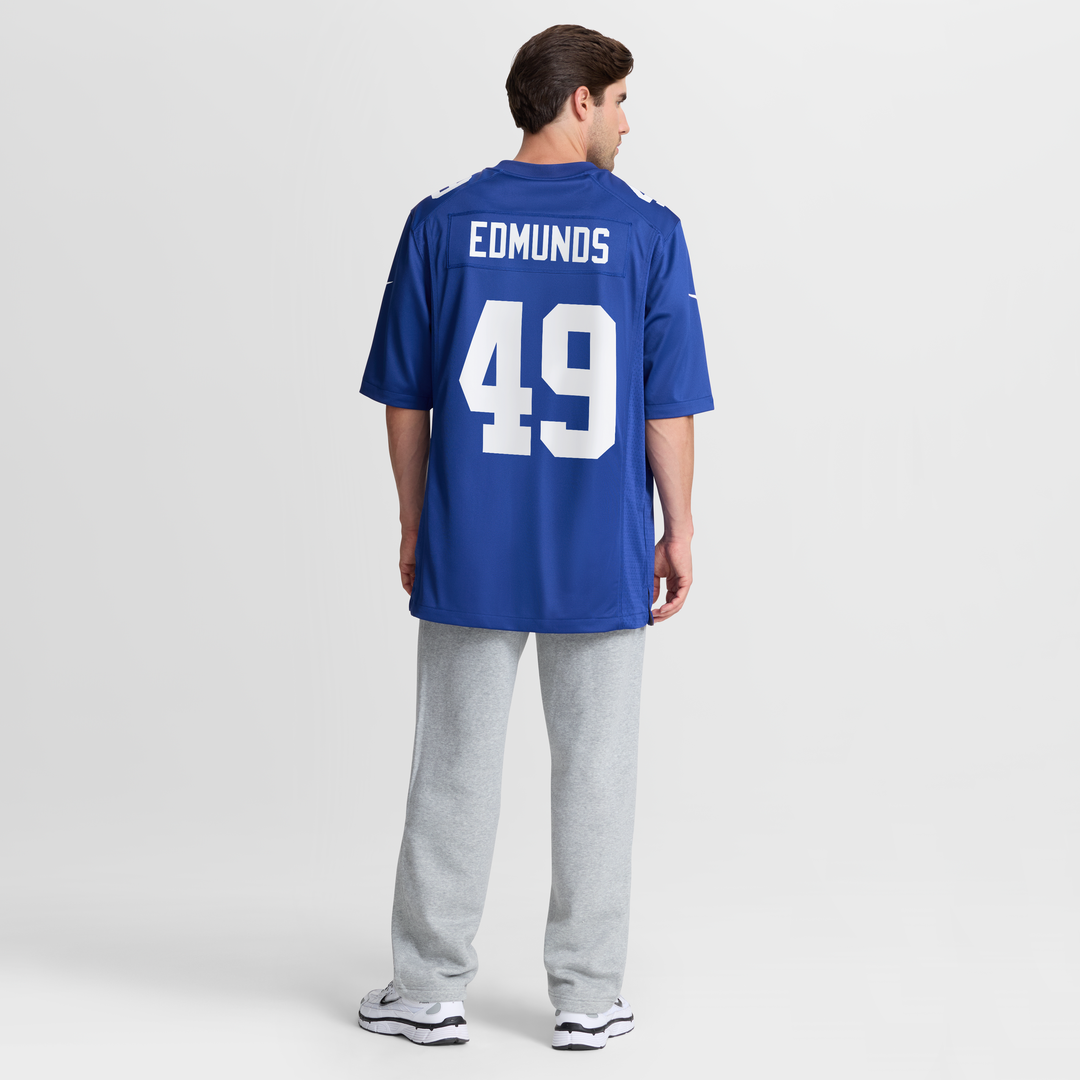 Tremaine Edmunds New York Giants Nike Royal Team Game Jersey
