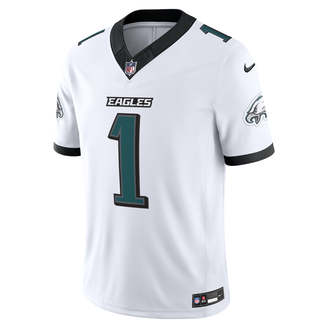 Jalen Hurts Philadelphia Eagles Nike Black Alternate Vapor F.U.S.E. Stitched Limited Jersey
