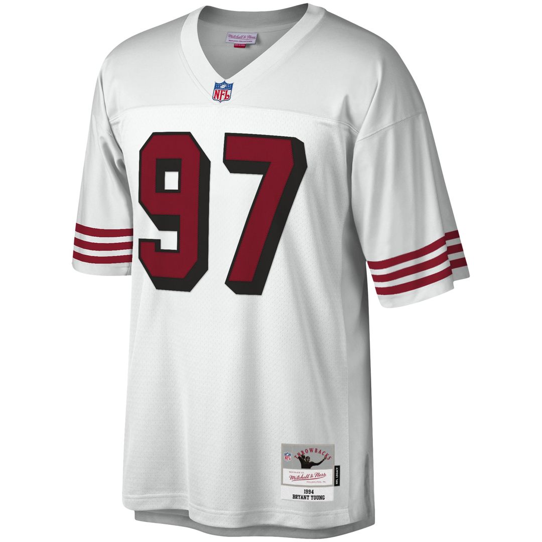 Bryant Young San Francisco 49ers Mitchell & Ness Scarlet Legacy Replica Jersey