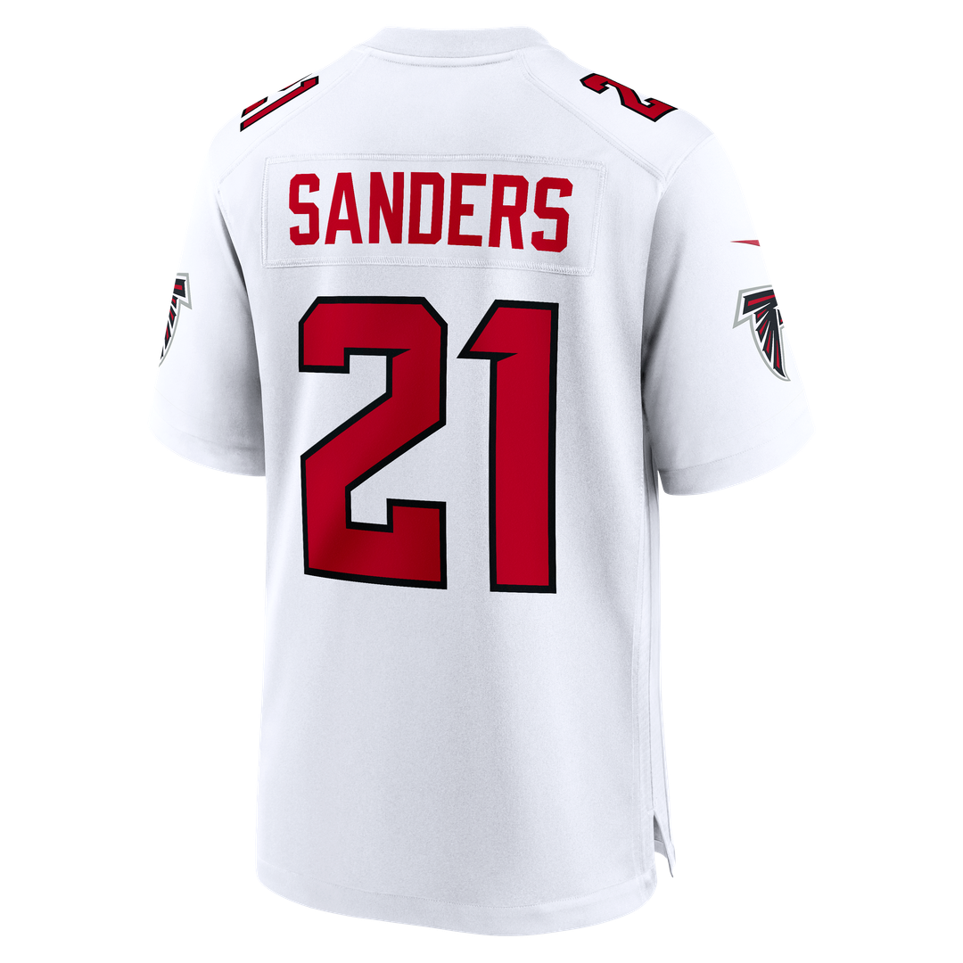 Deion Sanders Atlanta Falcons Nike Red Retired Player Game Jersey