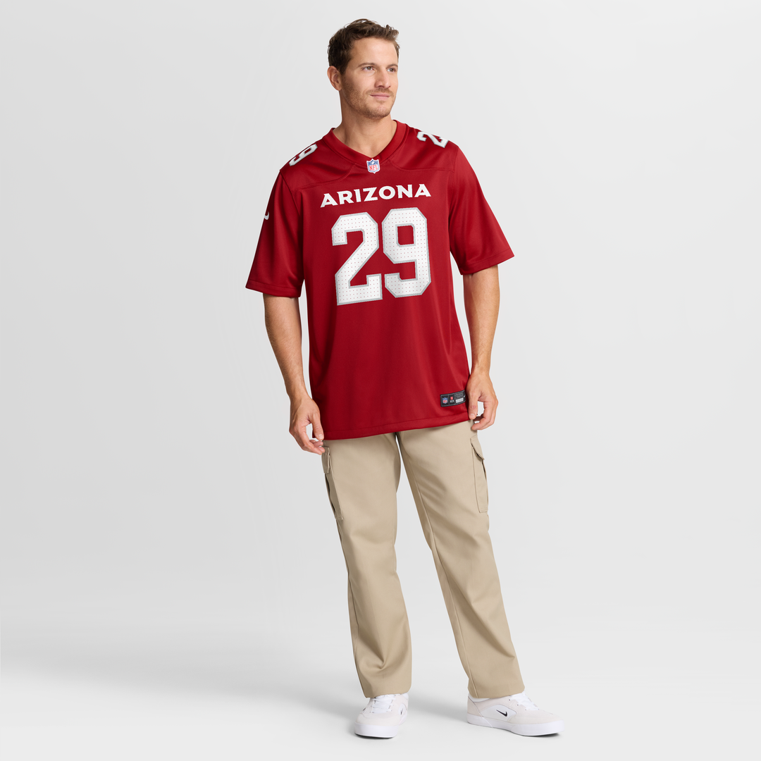 Denzel Burke Arizona Cardinals Nike Cardinal Team Game Jersey