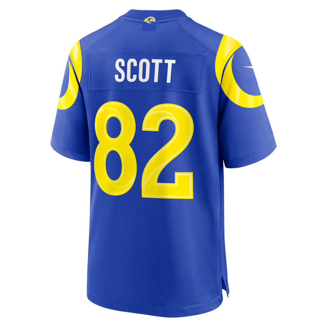 Tyler Scott Los Angeles Rams Nike Royal Team Game Jersey