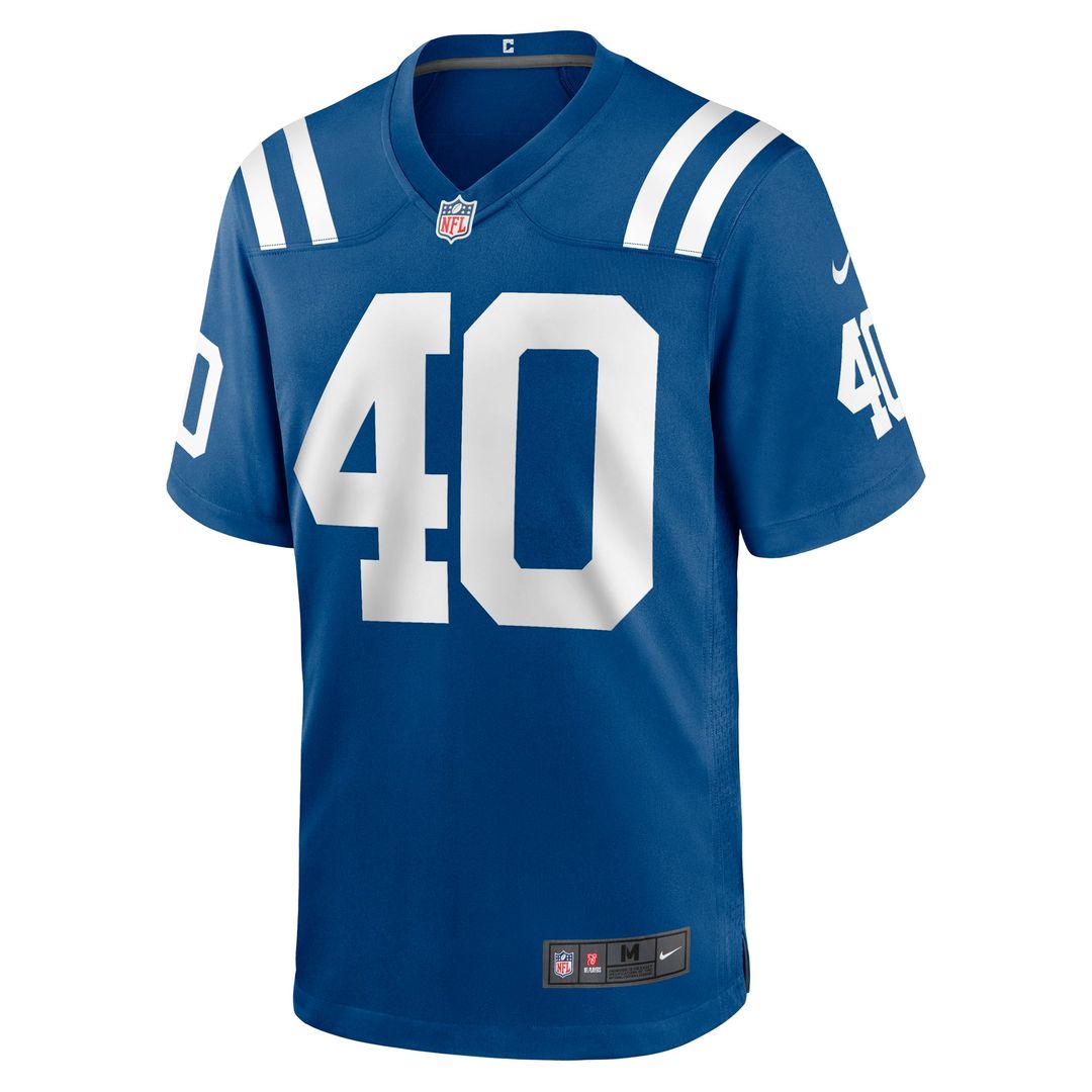 Jaylon Jones Indianapolis Colts Nike Royal Team Game Jersey