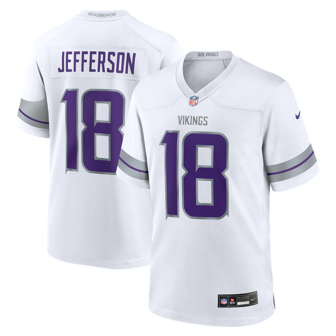 Justin Jefferson Minnesota Vikings Nike Purple Classic Player Game Jersey