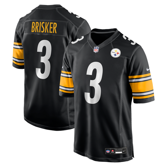 Jaquan Brisker Pittsburgh Steelers Nike Black Team Game Jersey
