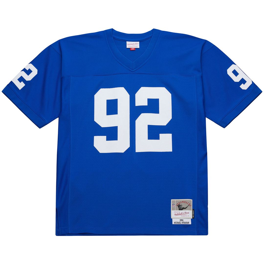 Michael Strahan New York Giants Mitchell & Ness Royal 1994 Legacy Replica Jersey