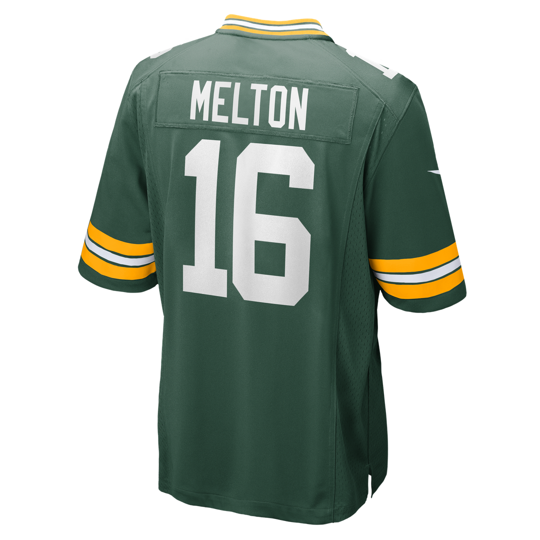 Bo Melton Green Bay Packers Nike Green Team Game Jersey