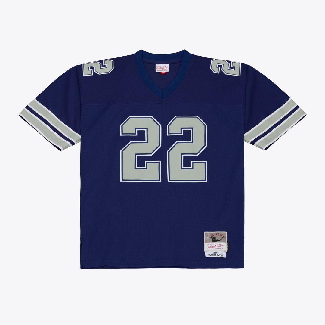 Emmitt Smith Dallas Cowboys Mitchell & Ness Navy Retired Legacy Replica Player Jersey