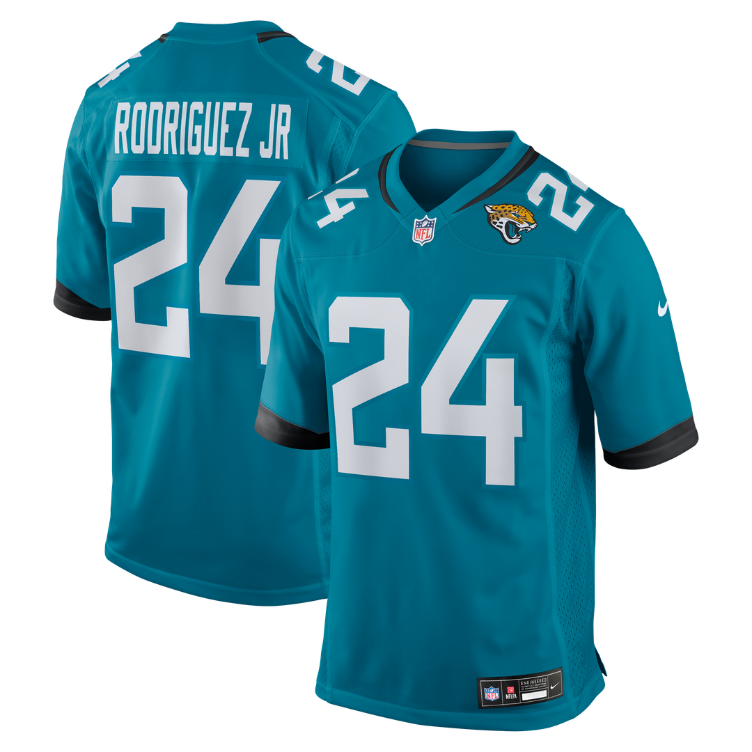 Chris Rodriguez Jr. Jacksonville Jaguars Nike Teal Team Game Jersey