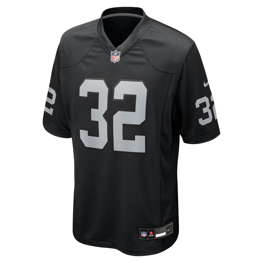 Marcus Allen Las Vegas Raiders Nike Black Game Retired Player Jersey