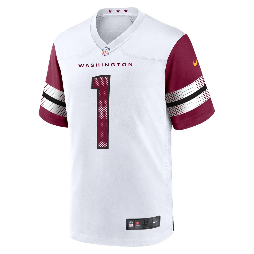 Deebo Samuel Sr Washington Commanders Nike White Game Player Jersey