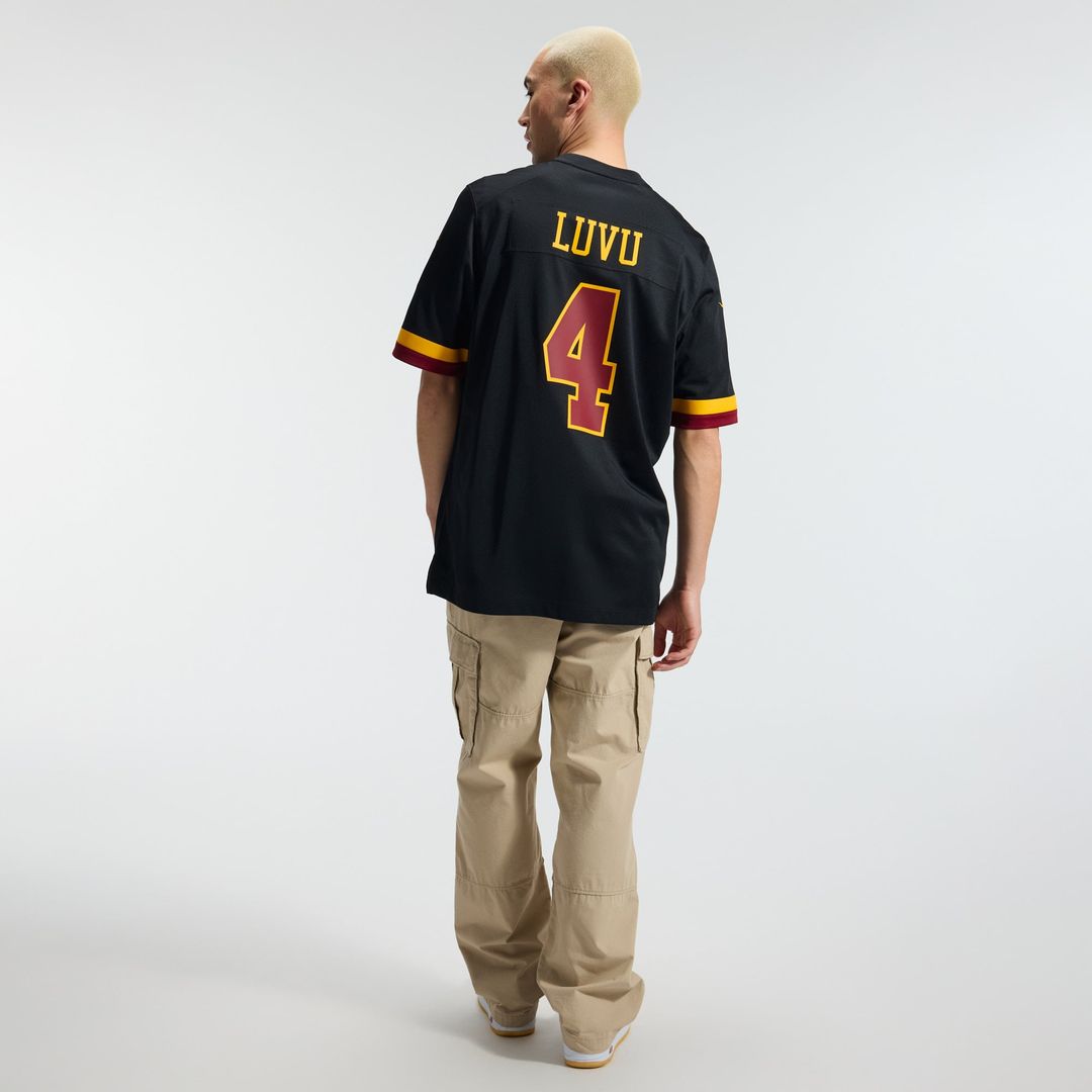 Frankie Luvu Washington Commanders Nike Black Hail Raiser Alternate Game Jersey