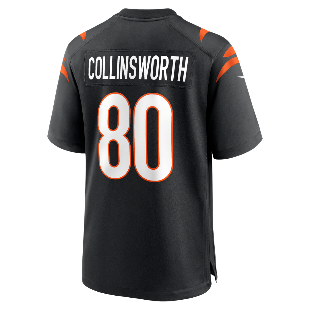 Cris Collinsworth Cincinnati Bengals Nike Black Team Retired Player Game Jersey