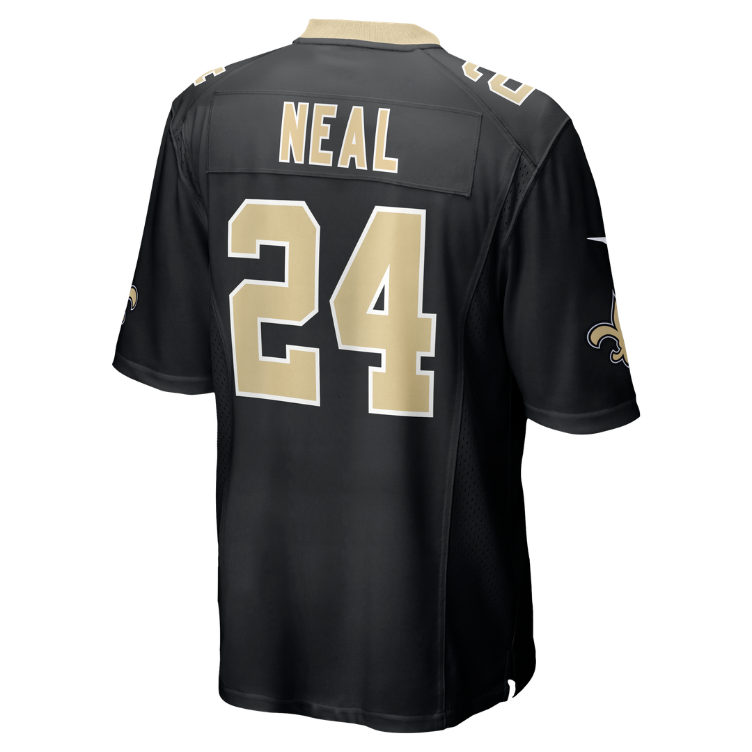 Devin Neal New Orleans Saints Nike Black Team Game Jersey